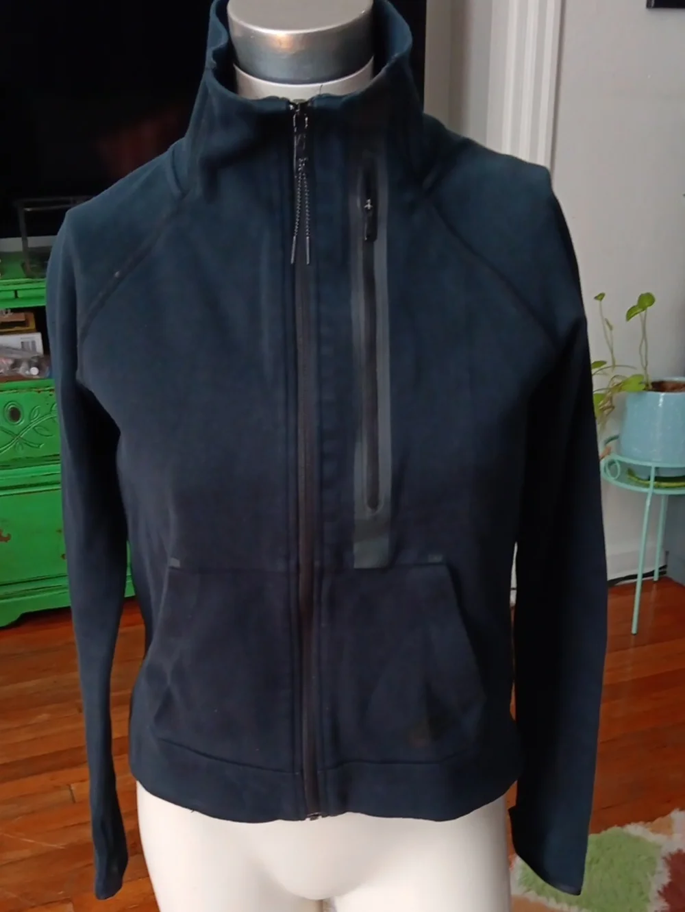 Nike Women's Navy Full-Zip Hoodie